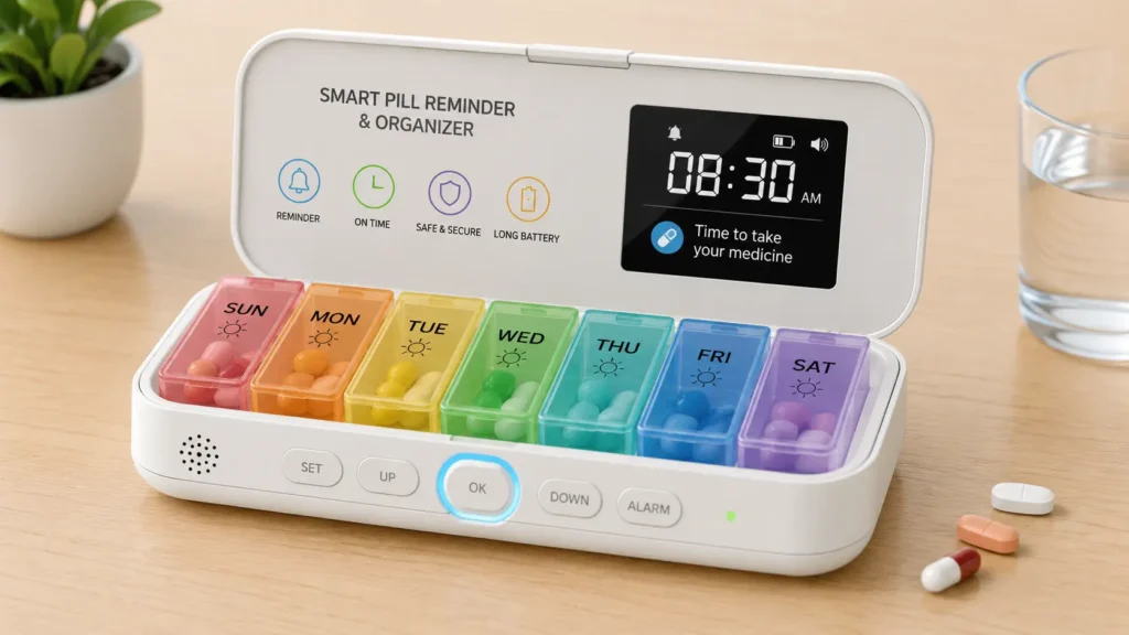 Smart Pill Reminder and Organizer