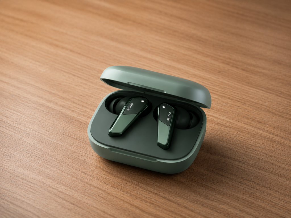 A noise earbuds n1 pro on the table