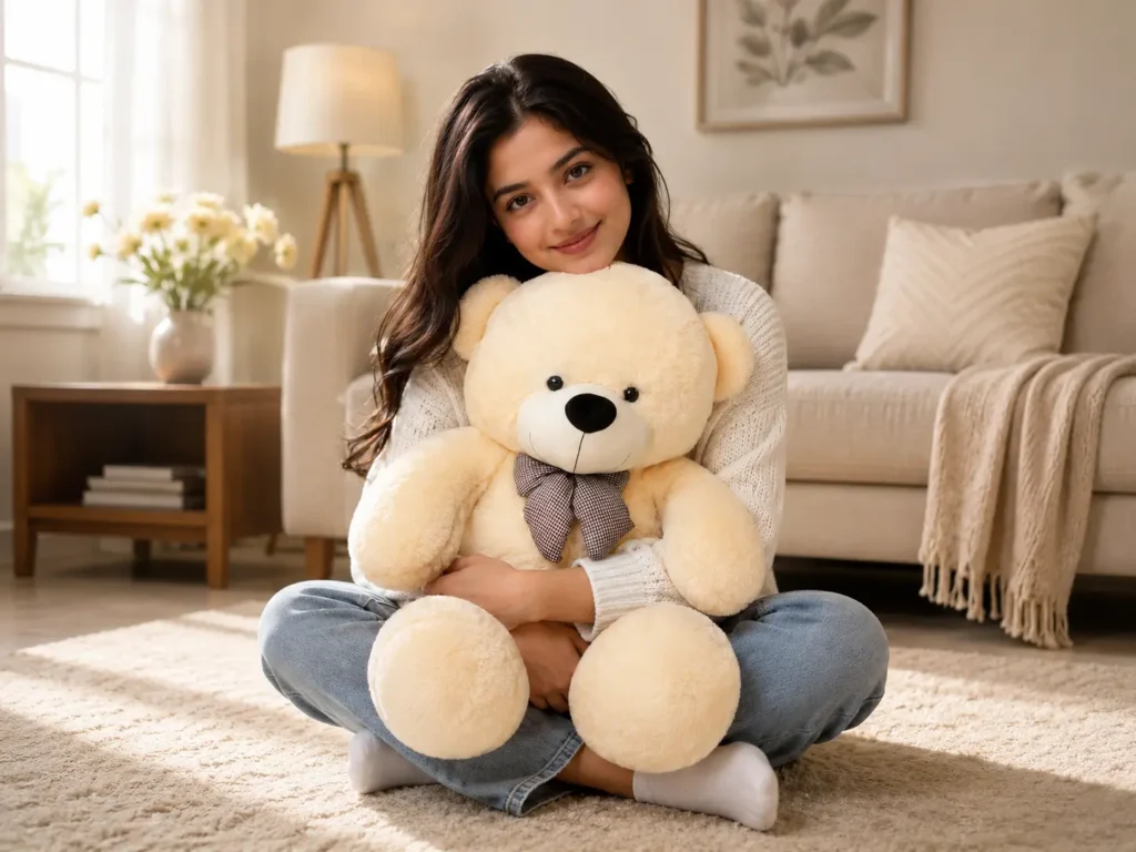 Giant six feet soft plush teddy bear for romantic gift
